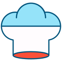 gorro de cocinero icon