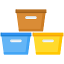 caja de almacenamiento icon