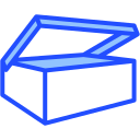 caja abierta icon