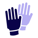 guantes de goma icon