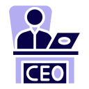 director ejecutivo icon