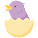 pájaro bebé icon