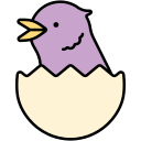 pájaro bebé icon