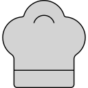 gorro de cocinero icon