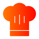 gorro de cocinero icon