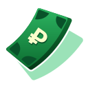 Cash money icon