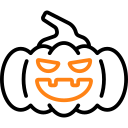 calabaza de halloween icon