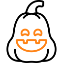 calabaza de halloween icon