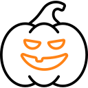 calabaza de halloween icon