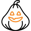 calabaza de halloween icon