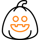 calabaza de halloween icon