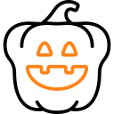 calabaza de halloween icon