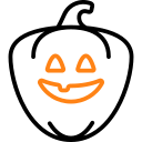 calabaza de halloween icon