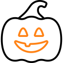 calabaza de halloween icon