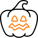 calabaza de halloween icon