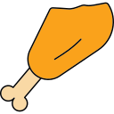 pollo frito icon