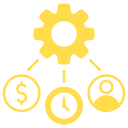 asignación de recursos icon