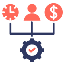 asignación de recursos icon