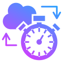 temporizador de nube icon