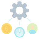 asignación de recursos icon