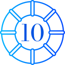 número 10 icon