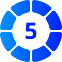 número 5 icon