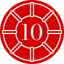 número 10 icon