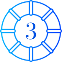 número 3 icon