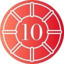 número 10 icon