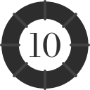 número 10 icon