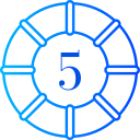 número 5 icon