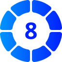 número 8 icon