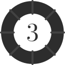 número 3 icon