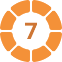 número 7 icon