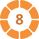 número 8 icon