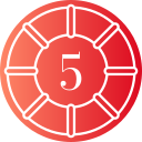 número 5 icon