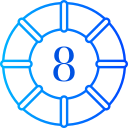 número 8 icon