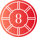 número 8 icon