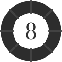 número 8 icon