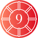 número 9 icon