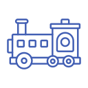 tren de juguete icon