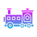 tren de juguete icon