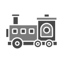 tren de juguete icon