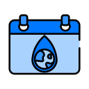 día del agua icon