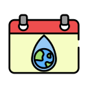 día del agua icon