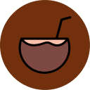 bebida de coco icon