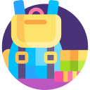 bolsa para la escuela icon