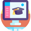 Online learning icon