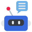 robot conversacional icon