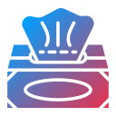 caja de pañuelos icon